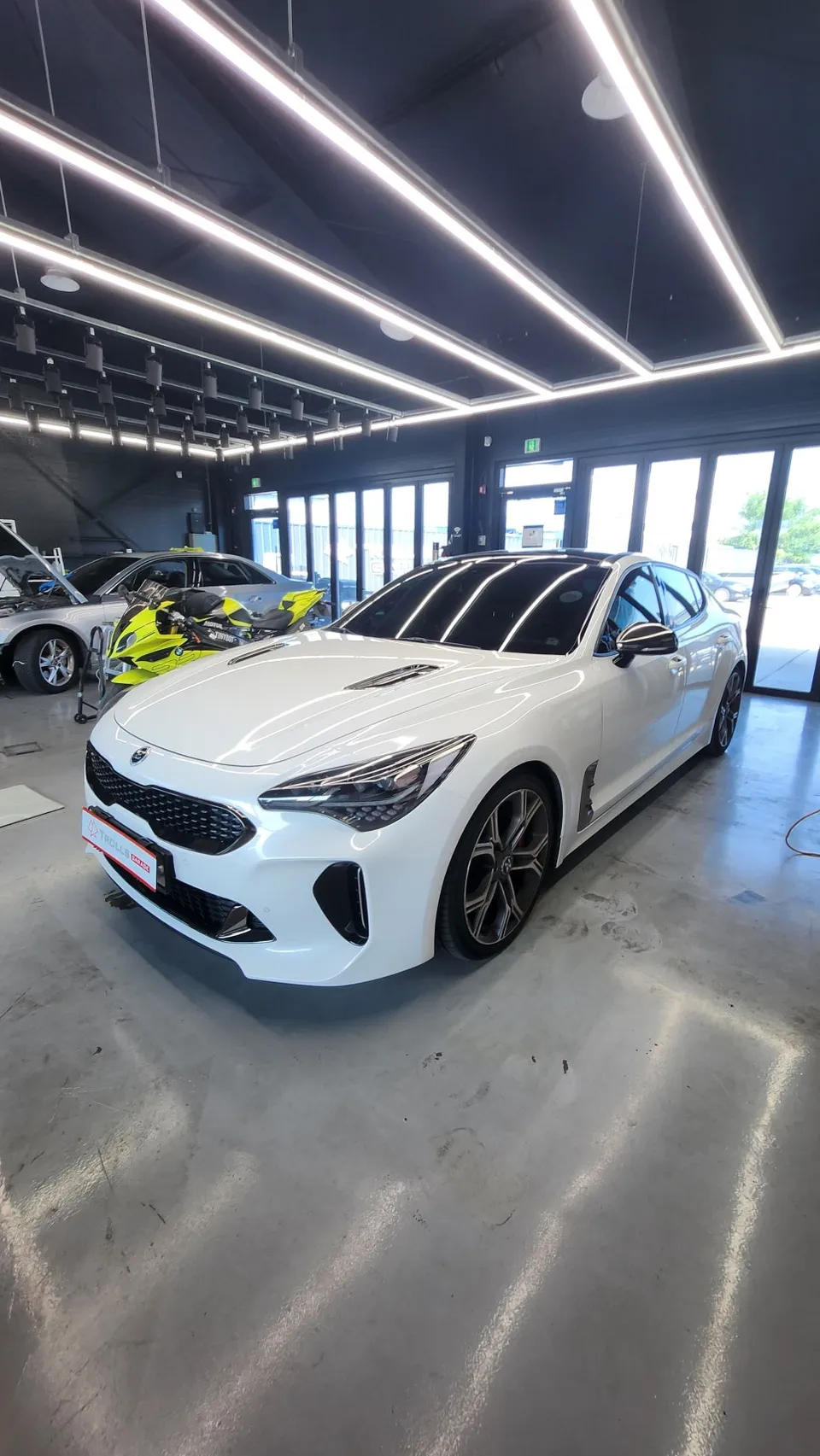 Kia Stinger ppf - Kia Stinger PPF Review: Carbon Roof Installation & Cost photo 3