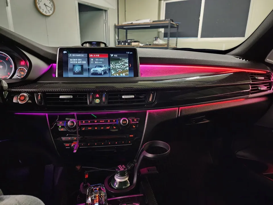 BMW X5 ambient lighting - BMW X5 Ambient Lighting Retrofit: Cost & Results photo 4