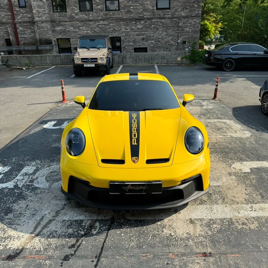ポルシェ911のPPF施工事例｜費用目安と仕上がり 施工写真 3-1