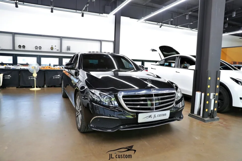 Mercedes-Benz E-Class seat ventilation installation result