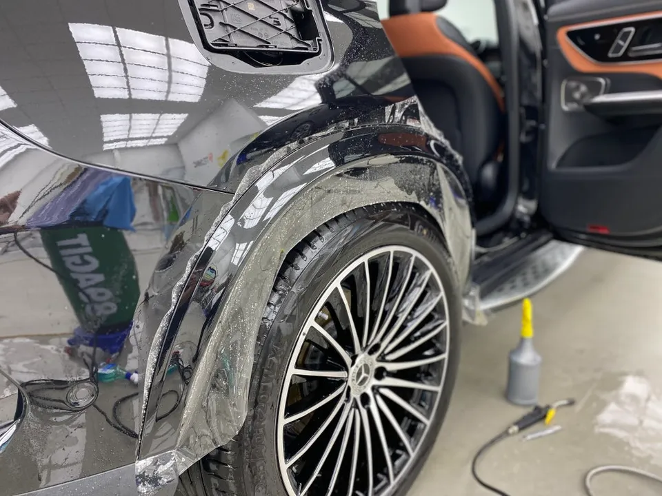 Mercedes-Benz GLC Coupe PPF施工事例|費用目安・仕上がり 施工写真 1-2