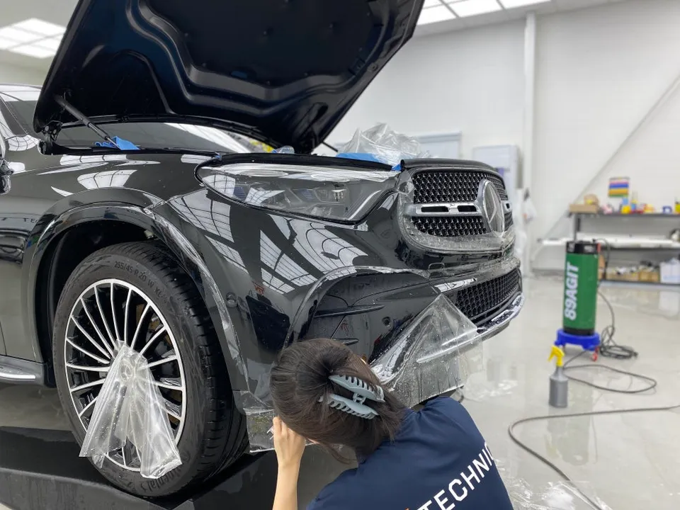 Mercedes-Benz GLC Coupe PPF施工事例|費用目安・仕上がり 施工写真 1-3