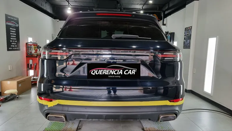 Porsche Cayenneのガラスコーティング事例｜費用目安・仕上がり 施工写真 3-3