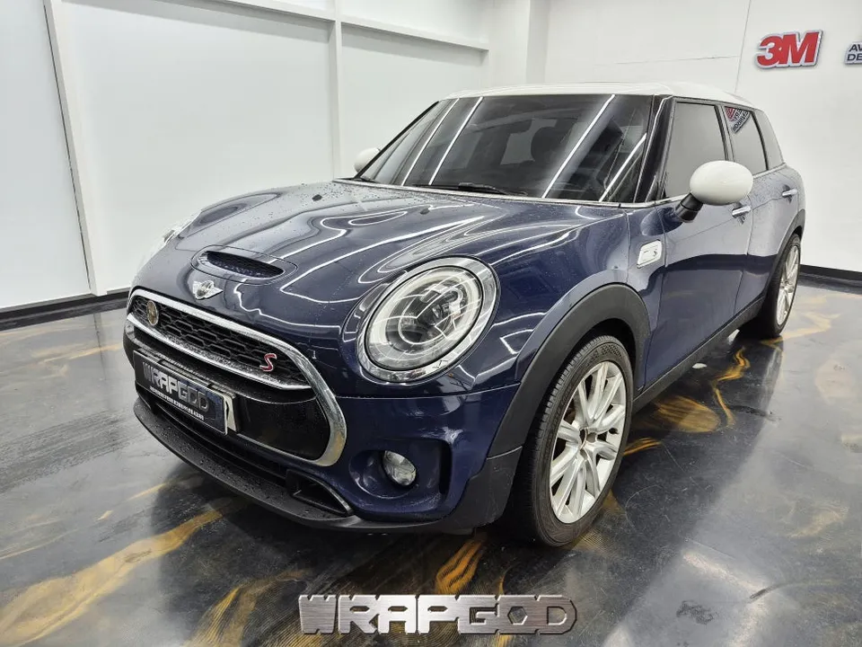 MINI Clubmanのカーラッピング事例|費用目安・仕上がり 施工写真 3-1