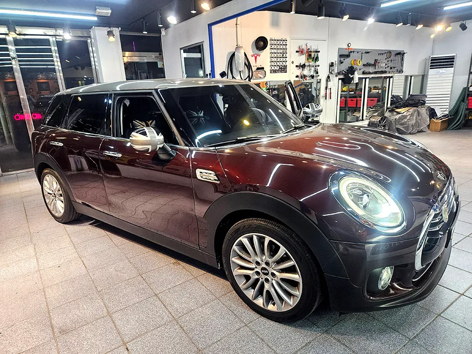 MINI Clubman seat ventilation installation result