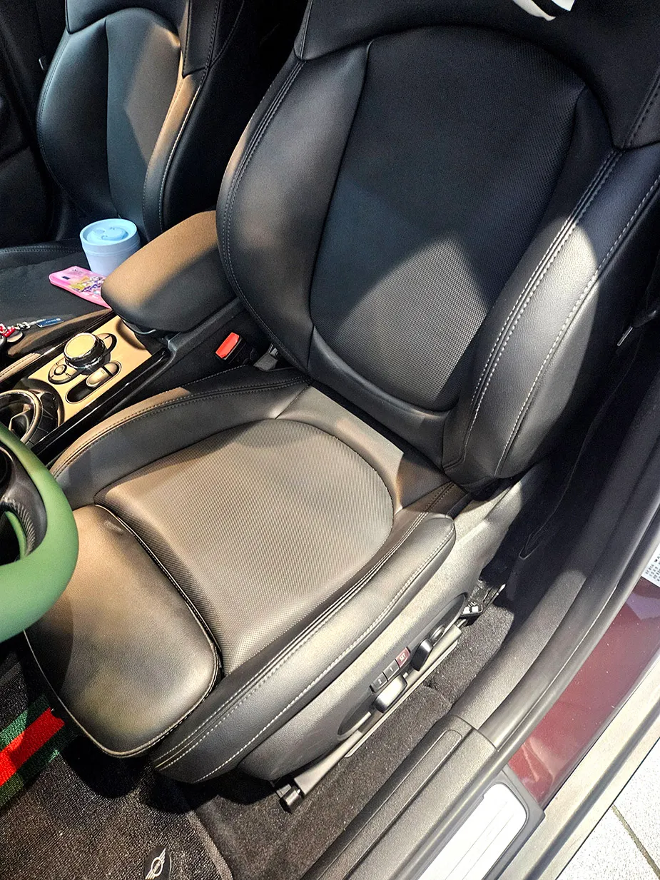 MINI Clubman seat ventilation - MINI Clubman Seat Climate Upgrade Review photo 4