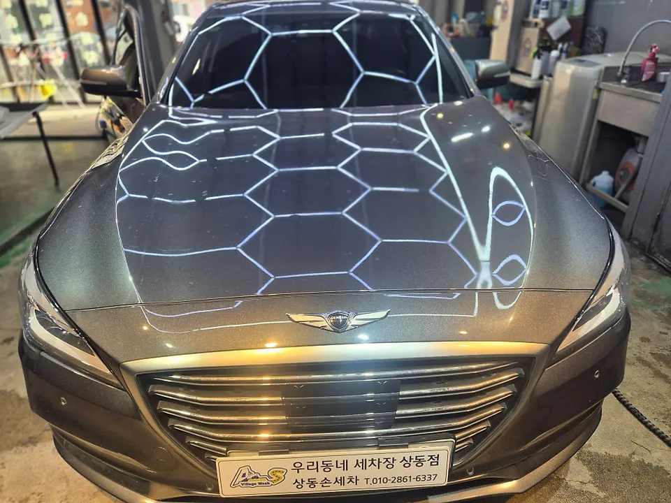 Genesis Genesis DH paint correction installation result