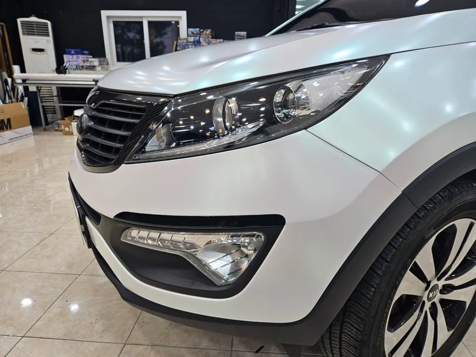 Kia Sportageのガラスコーティング事例 施工写真 4-1