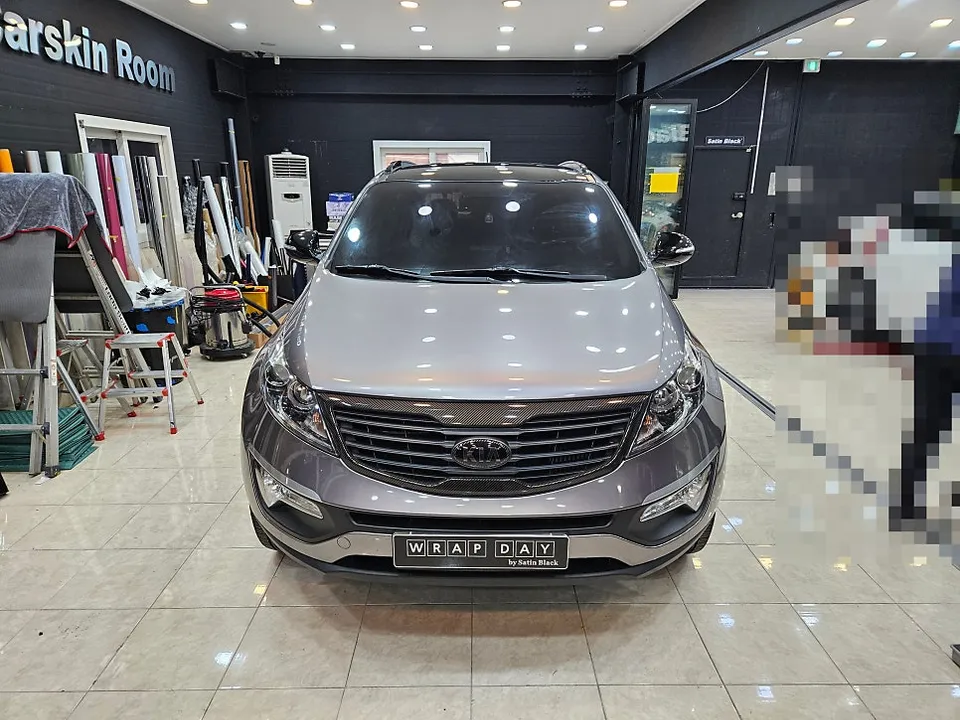 Kia Sportageのガラスコーティング事例 施工写真 3-2