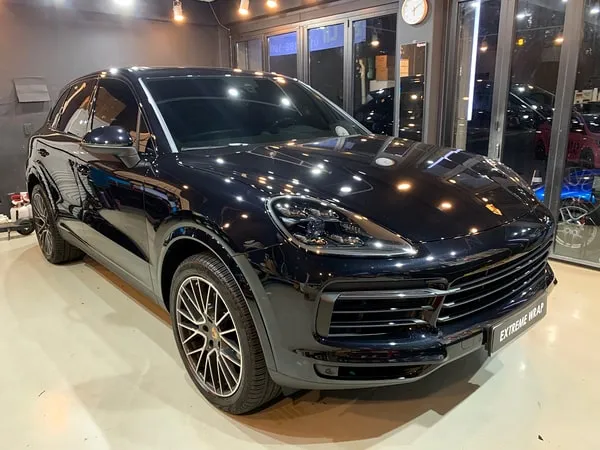 Porsche Cayenne Window Tinting Review — Storm Gray Full Wrap photo 4