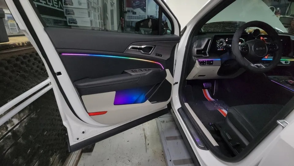 Kia Sportage 5th Gen ambient lighting - Kia Sportage 5th Gen Ambient Lighting Review — Cost & Results photo 5