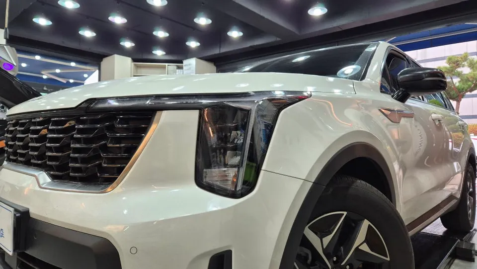 Kia Sorento MQ4 Lighting Upgrade Review — Cost & Results Before