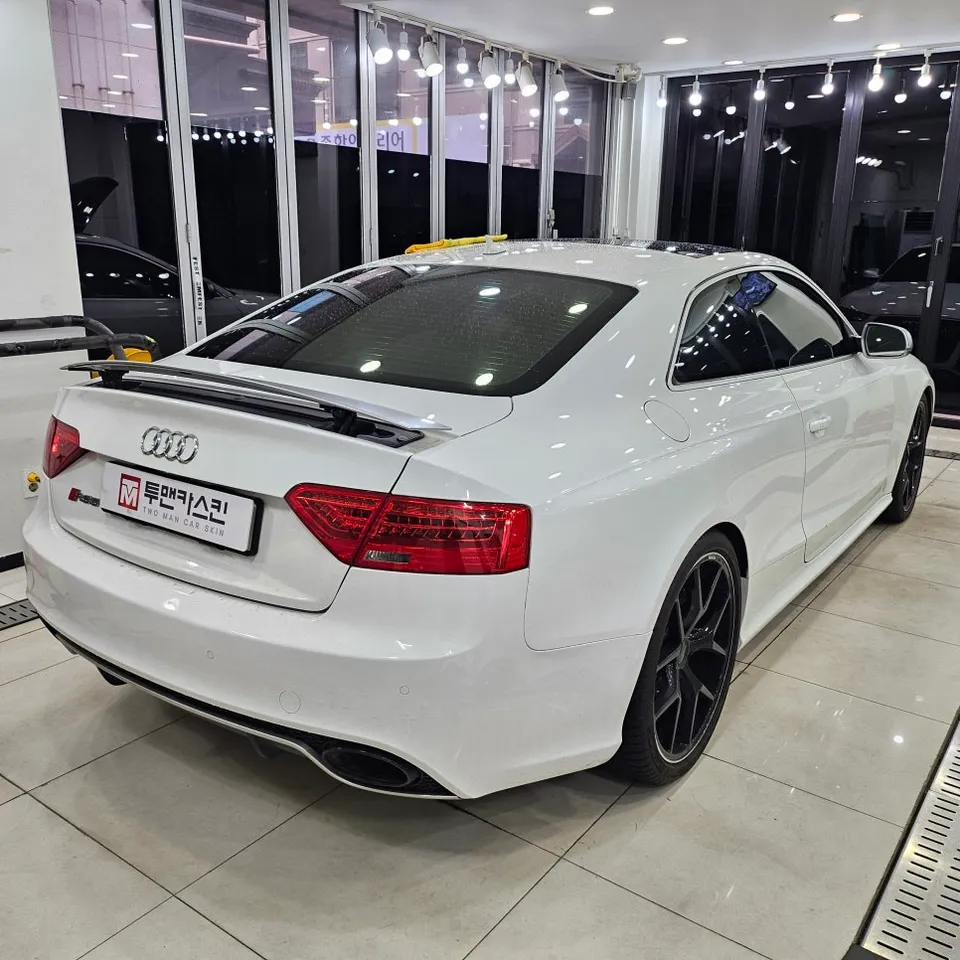 Audi RS5 Vinyl Wrap Review: Satin White Aluminum After