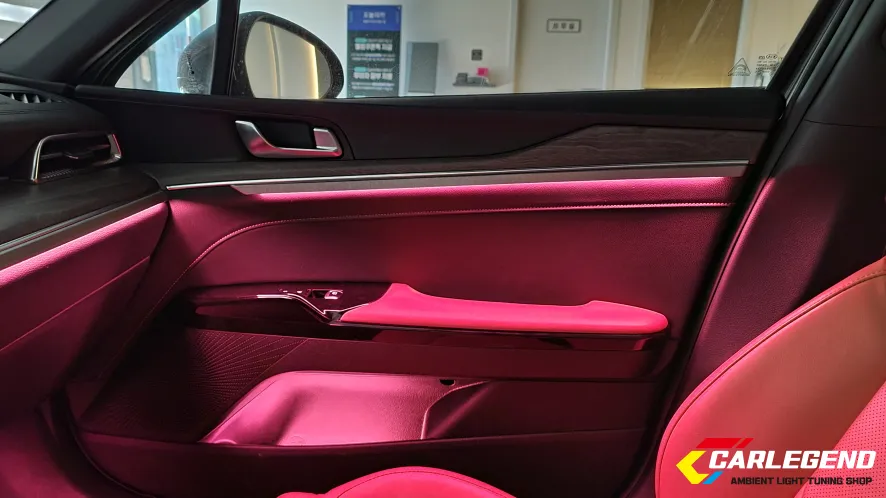 Kia K5 DL3 ambient lighting - Kia K5 DL3 Ambient Lighting Review: Custom Install photo 3