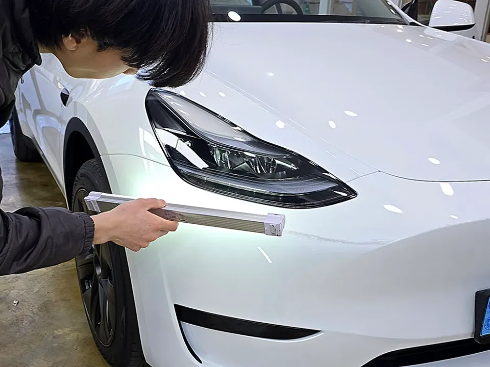 Tesla Model Yのカーフィルム施工事例｜費用目安・仕上がり 写真