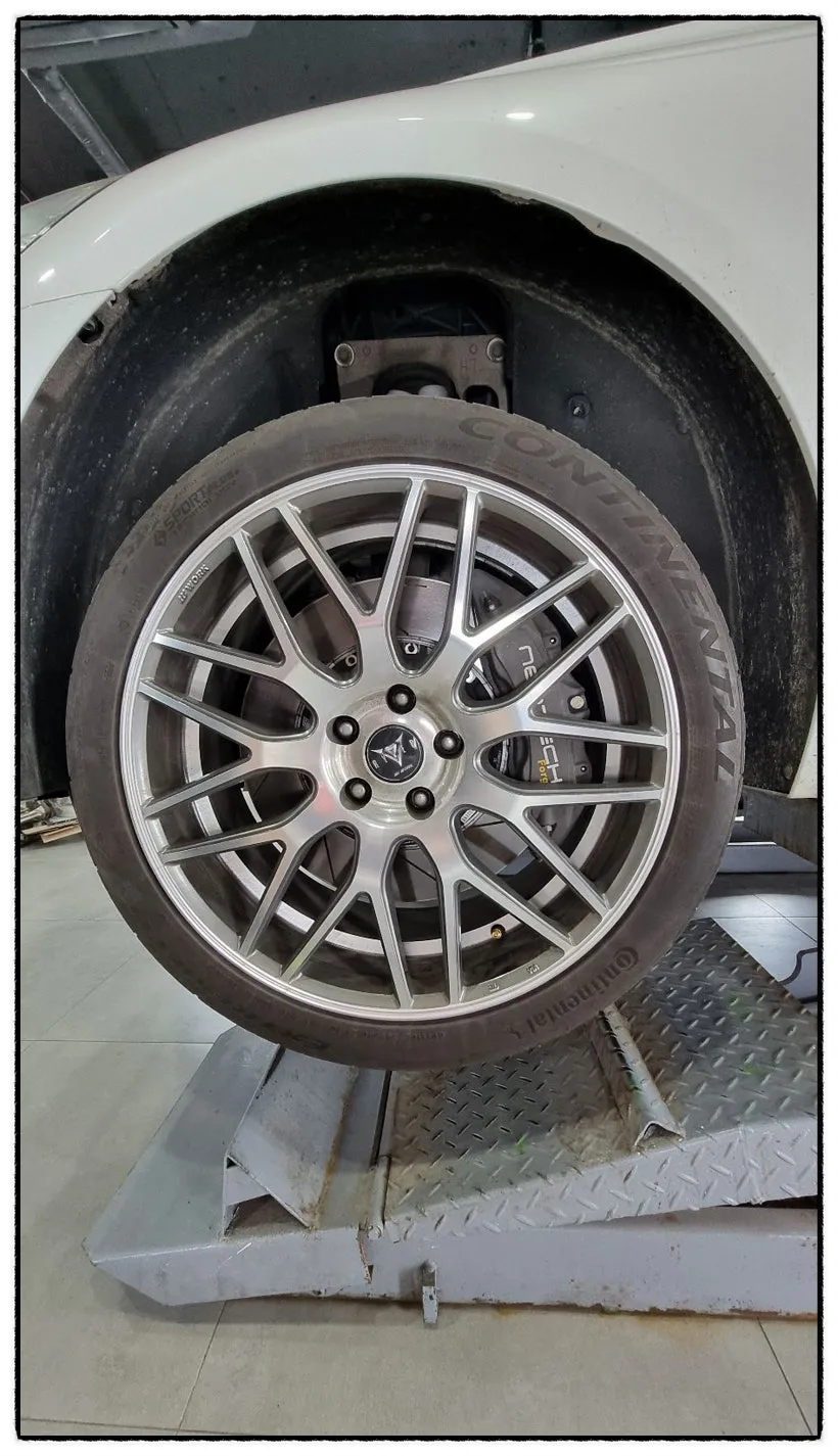 Kia K900 wheel repair - Kia K900 Wheel Repair & Painting Review photo 3
