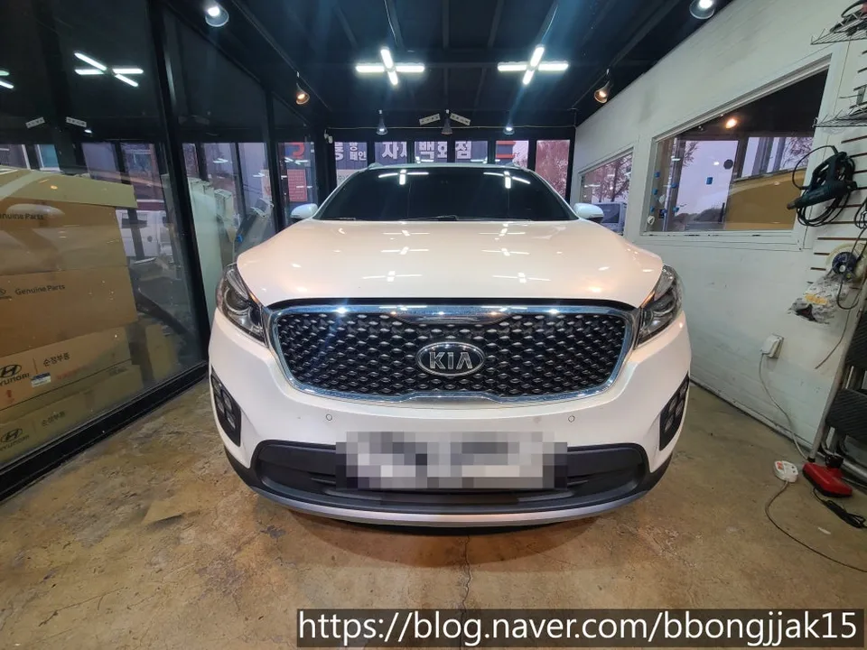 Kia All New Sorento lighting upgrade installation result