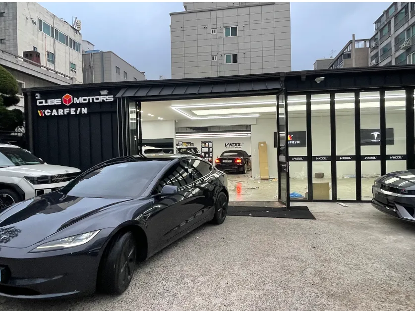 Tesla Model 3のカーフィルム施工事例|費用目安・仕上がり 施工写真 3-2