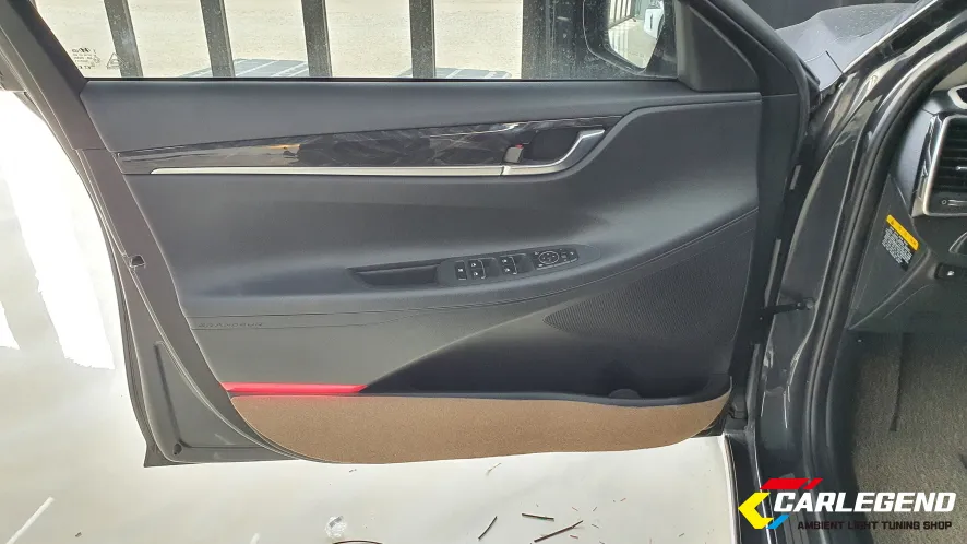 Hyundai Grandeur IG ambient lighting - Hyundai Grandeur IG Ambient Lighting Installation Review — Cost photo 3