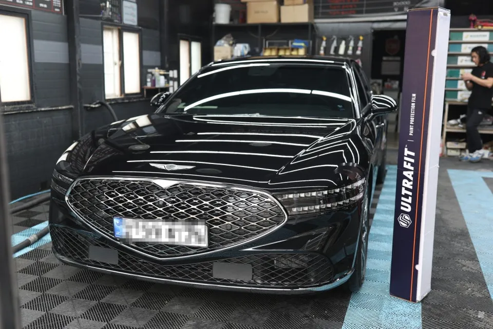 Genesis G90 PPF施工事例｜韓国での実例紹介 施工写真 3-1