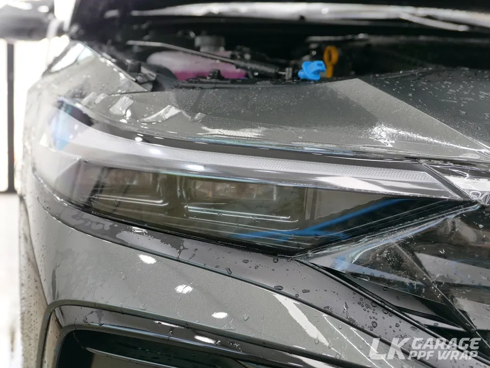Hyundai ElantraのPPF施工事例|費用目安と仕上がり 施工写真 2-2