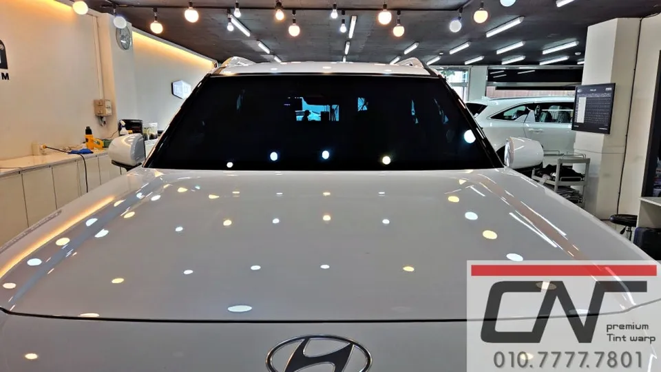 Hyundai Palisadeのカーフィルム施工事例：費用目安と仕上がり 施工写真 4-2