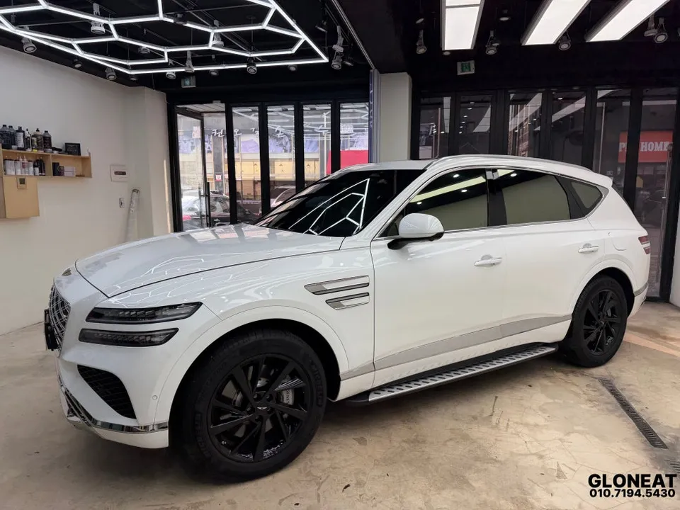 Genesis GV80 Faceliftのカーラッピング事例｜費用目安・仕上がり 施工写真 1-1