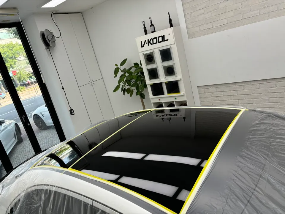 Mercedes-Benz C63 AMG PPF施工事例|韓国での実例 施工写真 1-2