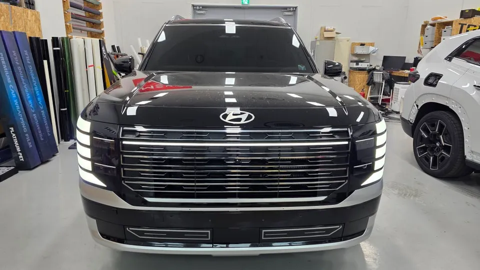 Hyundai Palisadeのカーフィルム施工事例｜費用目安・仕上がり 写真