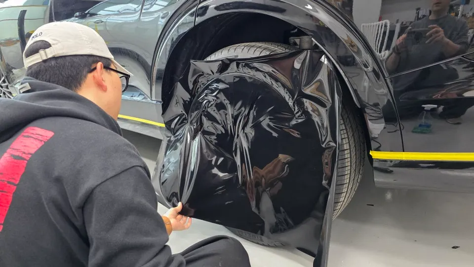 Hyundai Palisadeのカーフィルム施工事例｜費用目安・仕上がり 施工写真 3-2