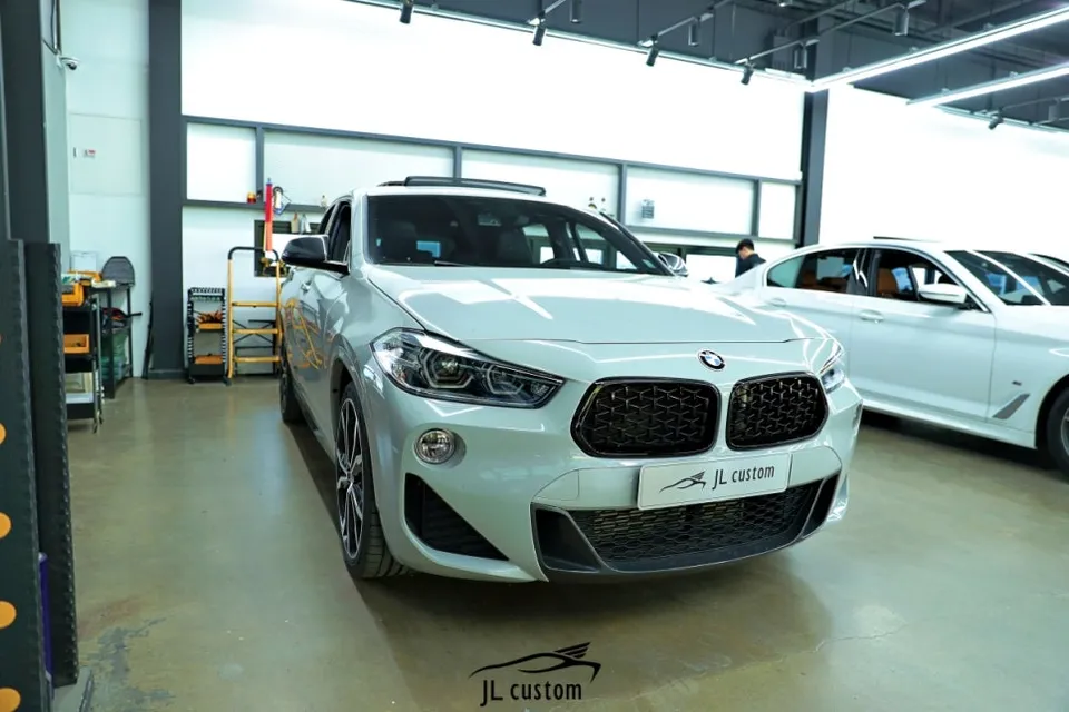 BMW X2 seat ventilation installation result