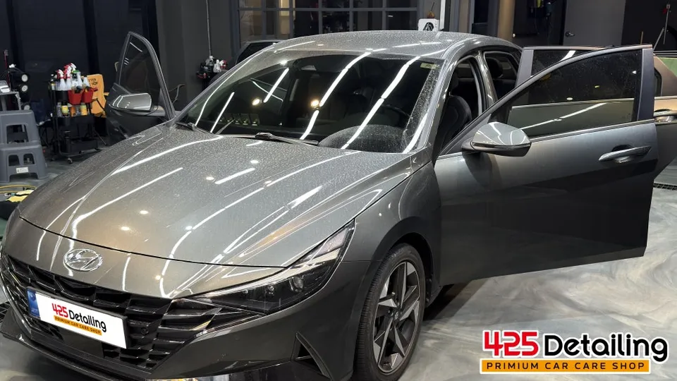 Hyundai Elantra Paint Correction & Glass Coating Review photo 1