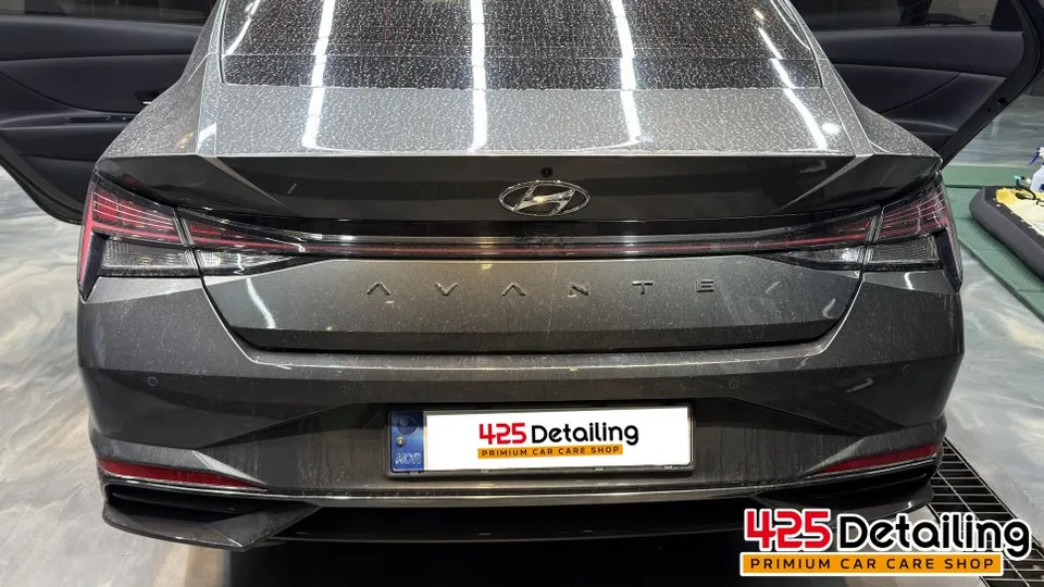 Hyundai Elantraのガラスコーティング事例|費用目安・仕上がり 施工写真 3-2