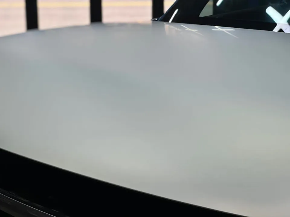 Kia EV9 Vinyl Wrap Review: Matte Ivory Silver Cost & Results photo 13