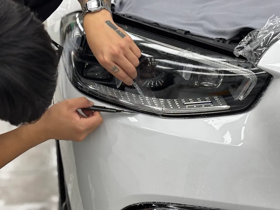 メルセデス・ベンツ Sクラス W223 PPF施工事例|費用目安・仕上がり 施工写真 4-2
