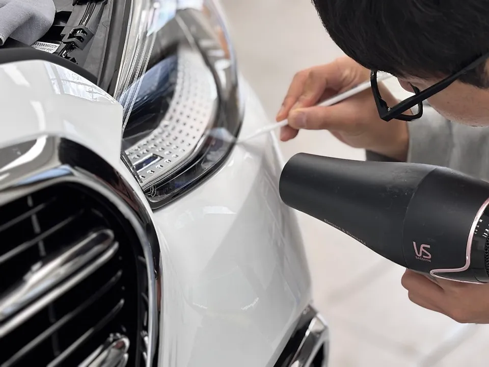 メルセデス・ベンツ Sクラス W223 PPF施工事例|費用目安・仕上がり 施工写真 1-3