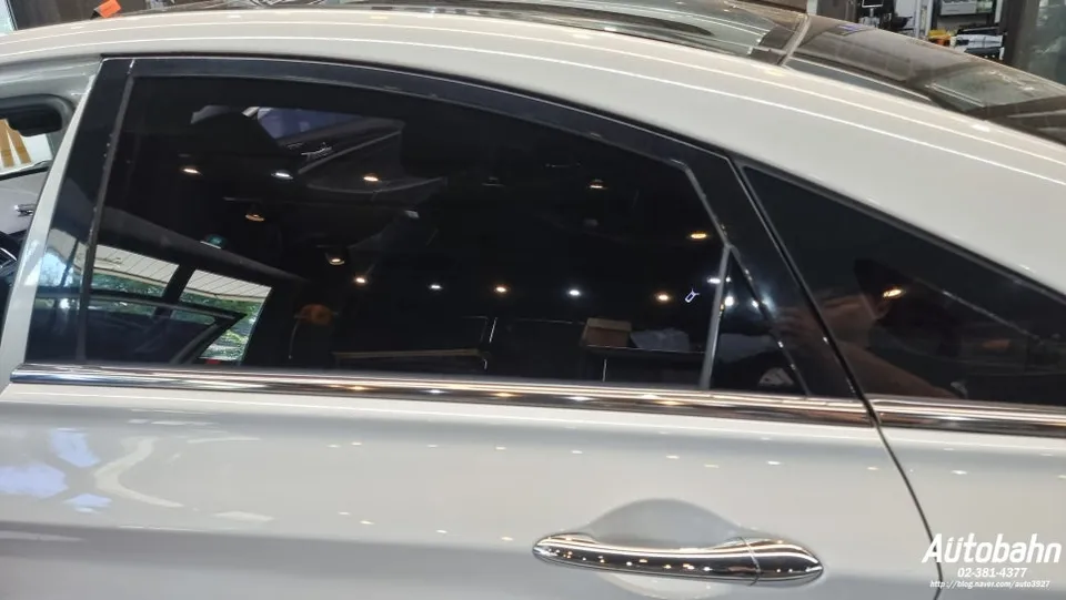 Hyundai Sonataのカーフィルム施工事例｜費用目安と仕上がり 施工写真 3-1