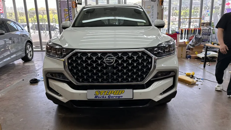 SsangYong G4 Rexton interior customization review