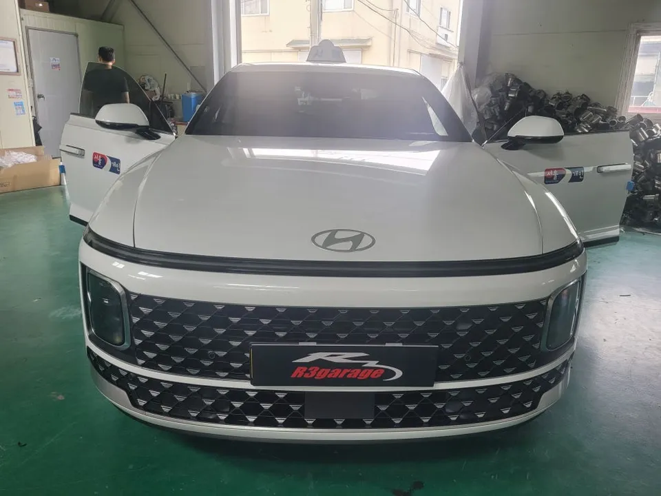 Hyundai Grandeur GN7 android head unit installation result