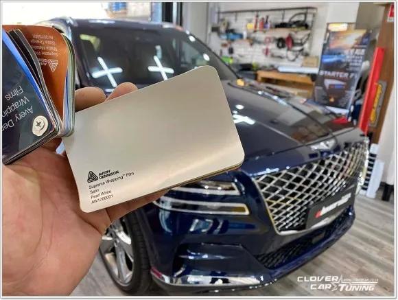 Genesis GV80 vinyl wrap - Genesis GV80 Vinyl Wrap Review — Color Change Complete photo 4