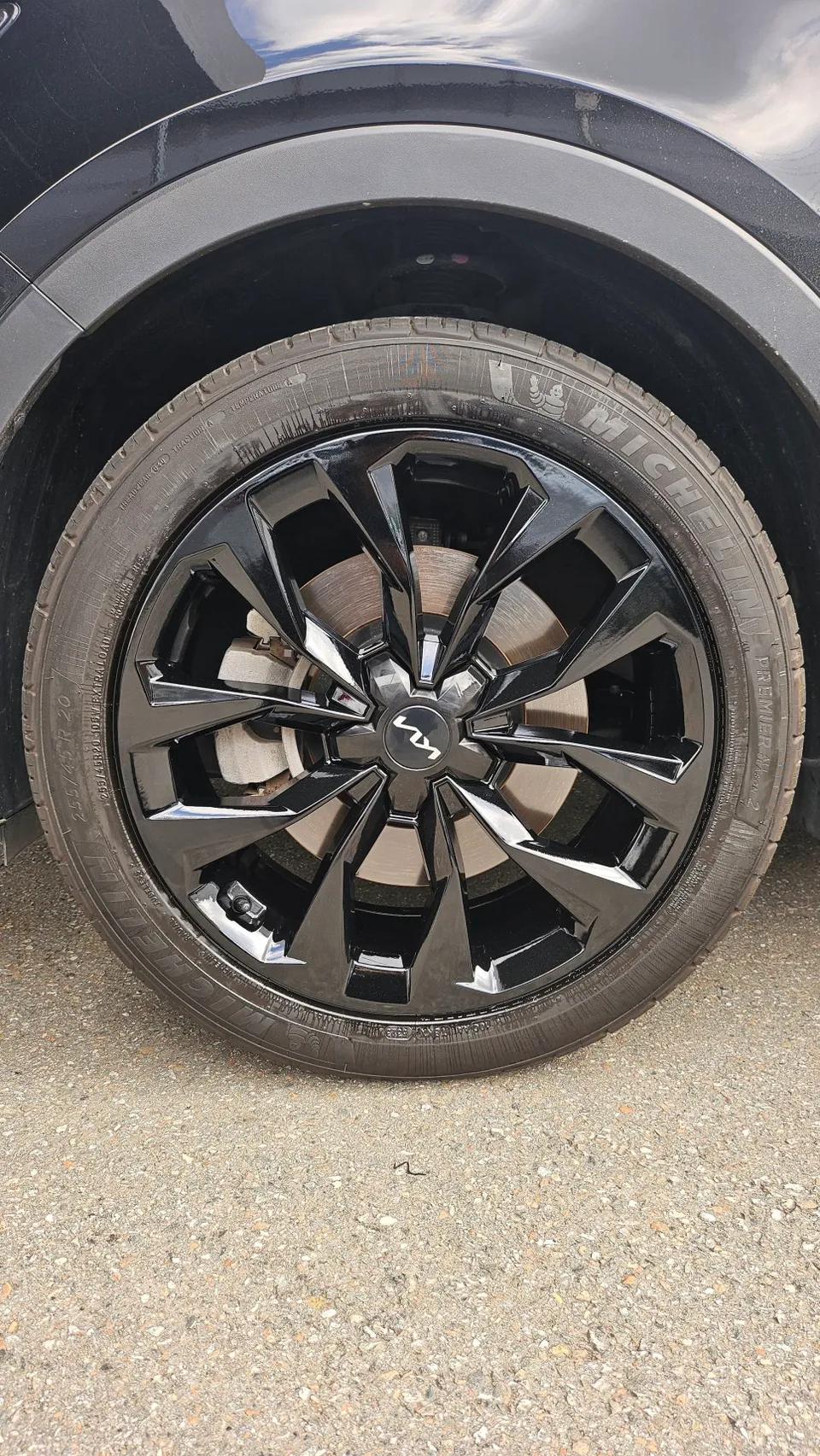 Kia Sorento wheel repair installation result