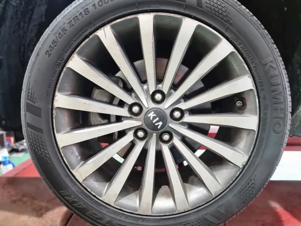 Kia K7 wheel repair - Kia K7 Wheel Repair & Painting Review — Under $40 photo 4