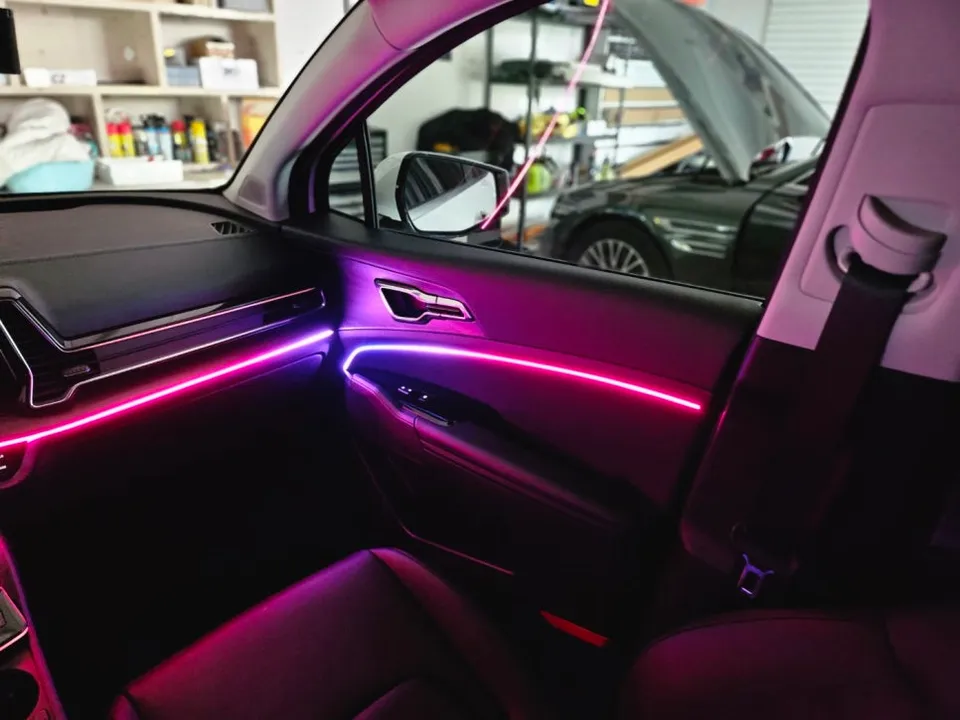 Kia Sportage NQ5 ambient lighting - Kia Sportage NQ5 Ambient Lighting Review — Cost & Features photo 3