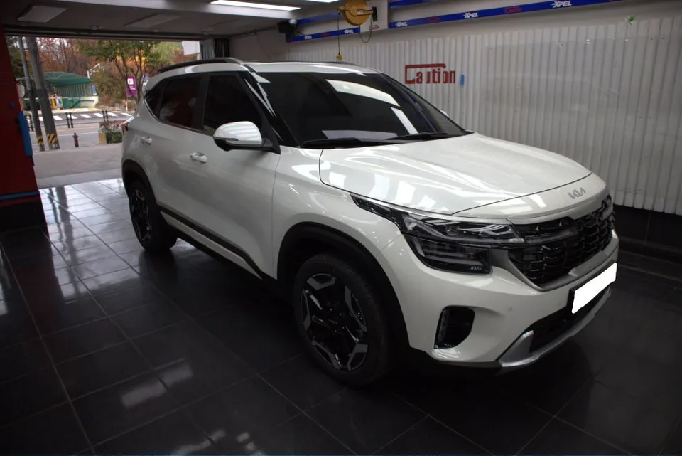 Kia Seltos PPF施工事例|ブラックPPFで高級感アップ 施工写真 2-1