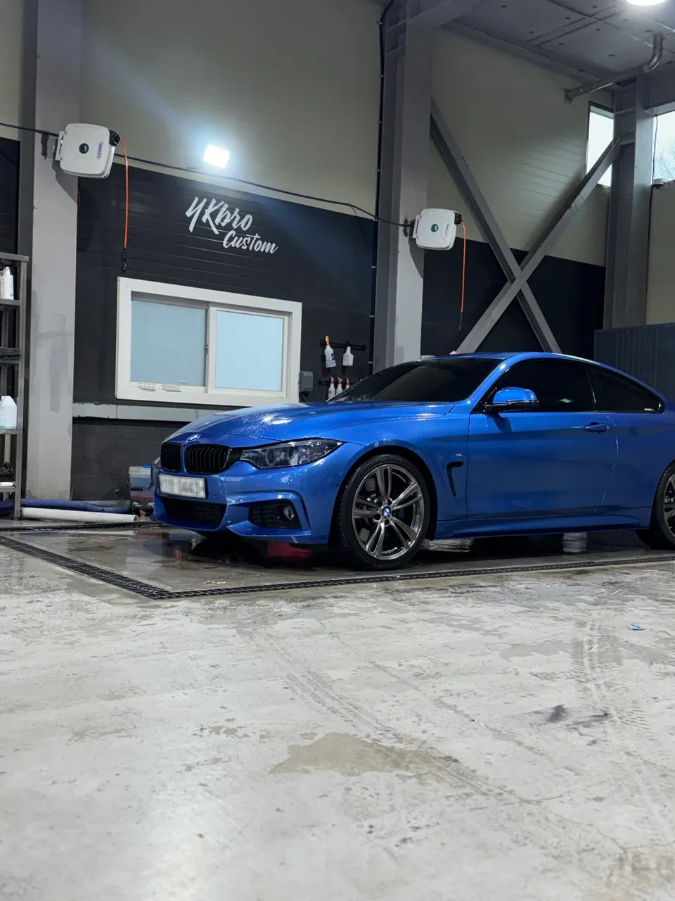 BMW M4 ceramic coating installation result