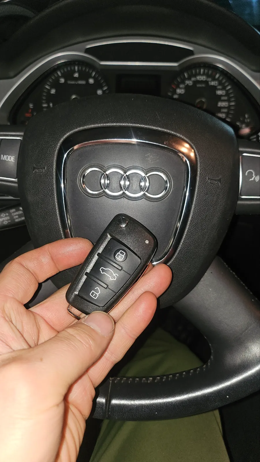 Audi A6 oem options installation result