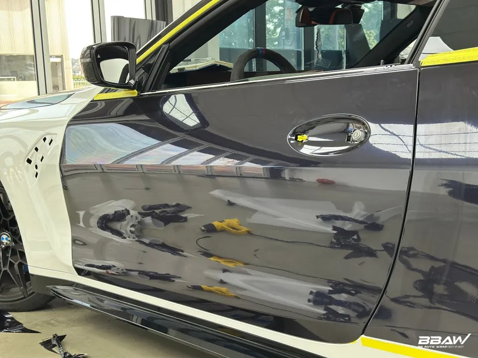 BMW M4 G82のカーラッピング事例｜費用目安・仕上がり 施工写真 3-2