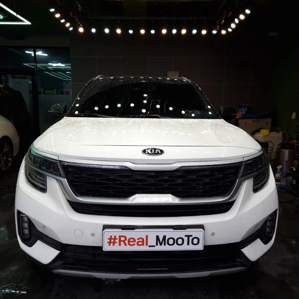 Kia Seltos paint correction installation result