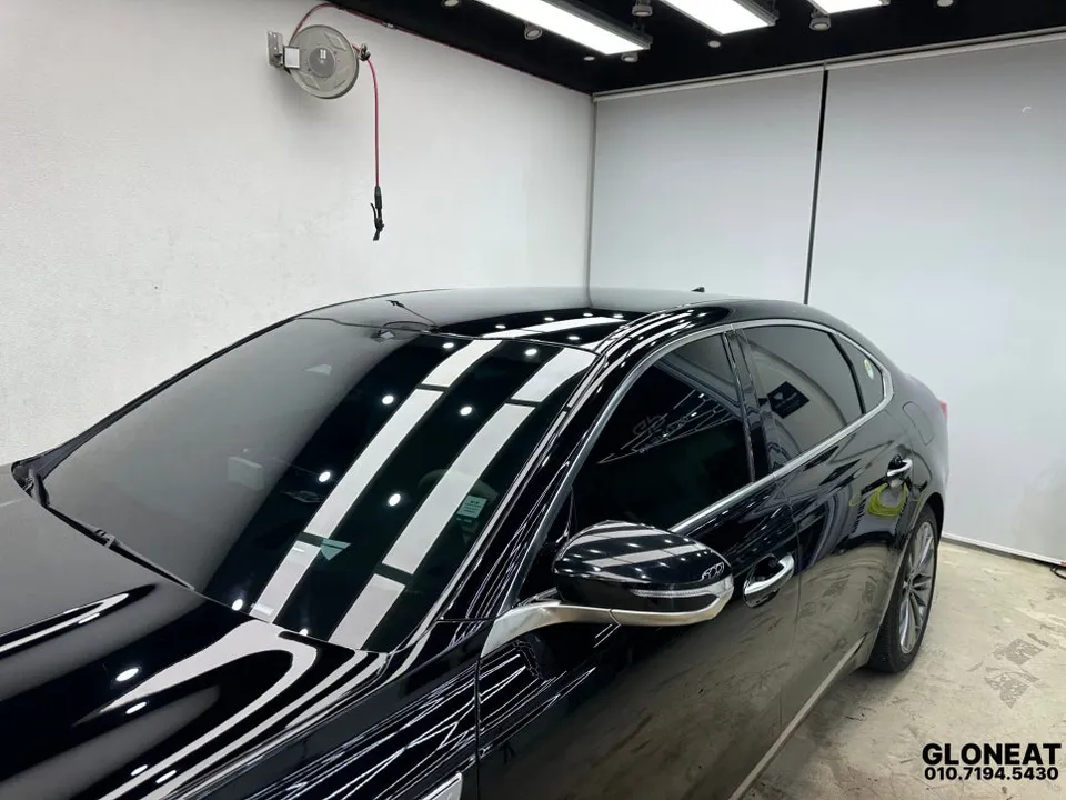 Kia K900のカーフィルム施工事例|費用目安・仕上がり 施工写真 1-3