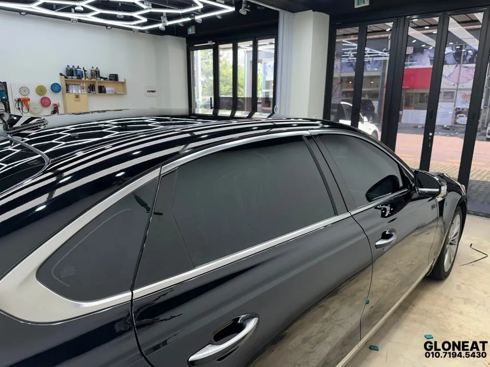 Kia K900のカーフィルム施工事例|費用目安・仕上がり 施工写真 3-3